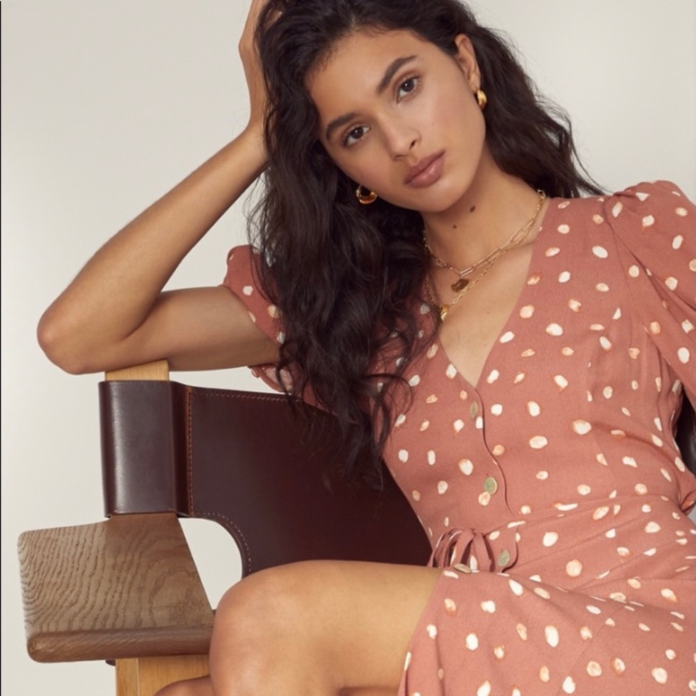 Aritzia Wilfred Libretto midi dress